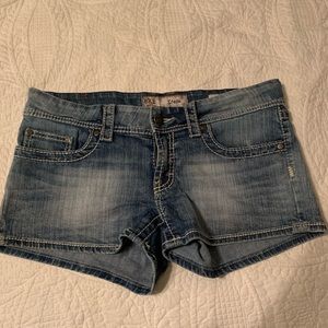 BKE denim shorts